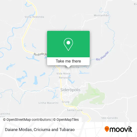 Daiane Modas map