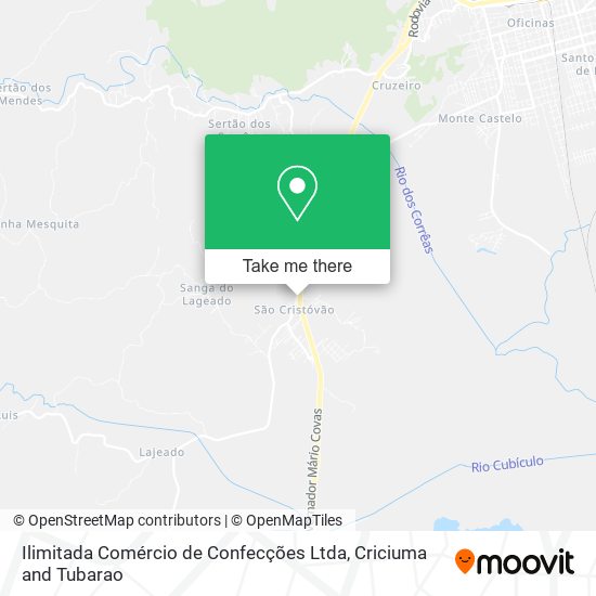 Mapa Ilimitada Comércio de Confecções Ltda