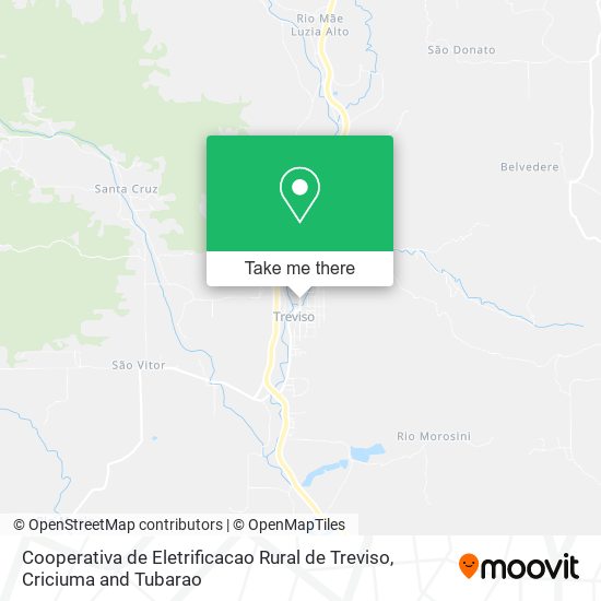 Cooperativa de Eletrificacao Rural de Treviso map