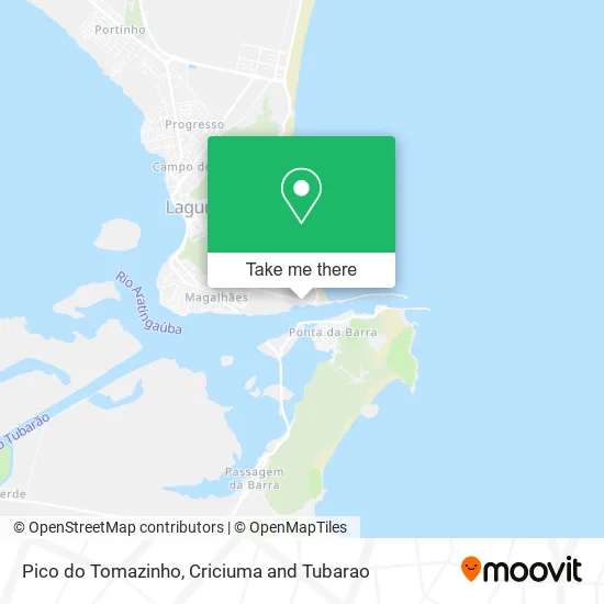 Pico do Tomazinho map