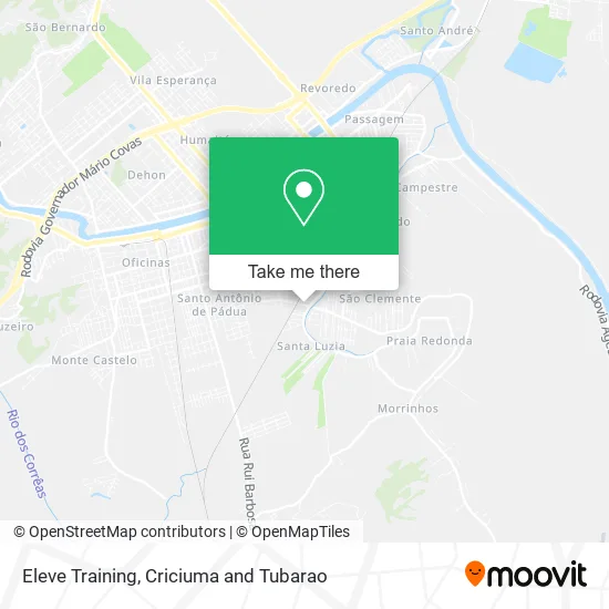 Eleve Training map