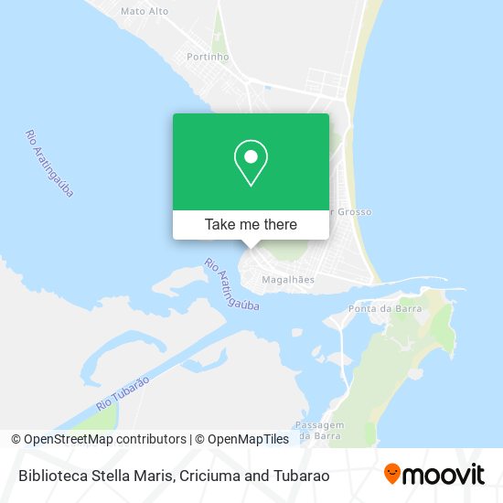 Biblioteca Stella Maris map
