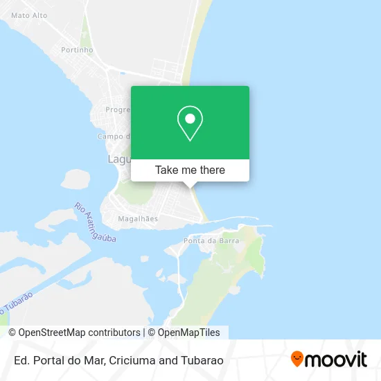 Ed. Portal do Mar map