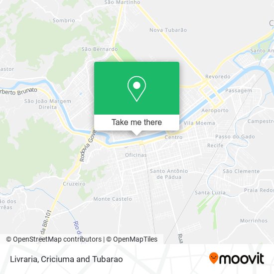 Livraria map