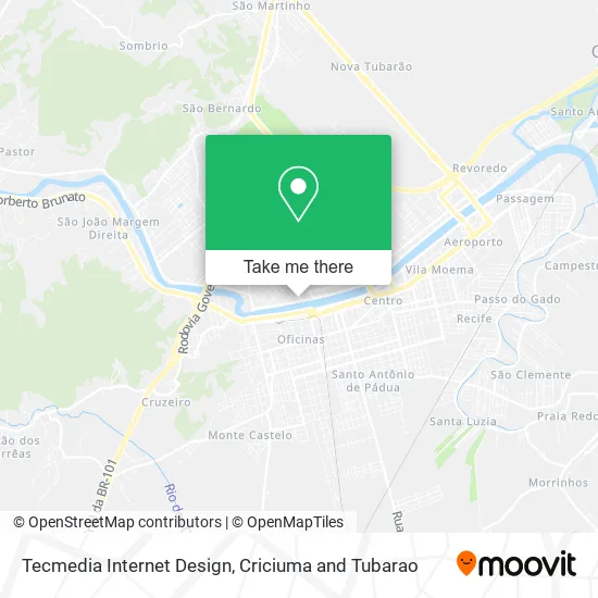 Tecmedia Internet Design map