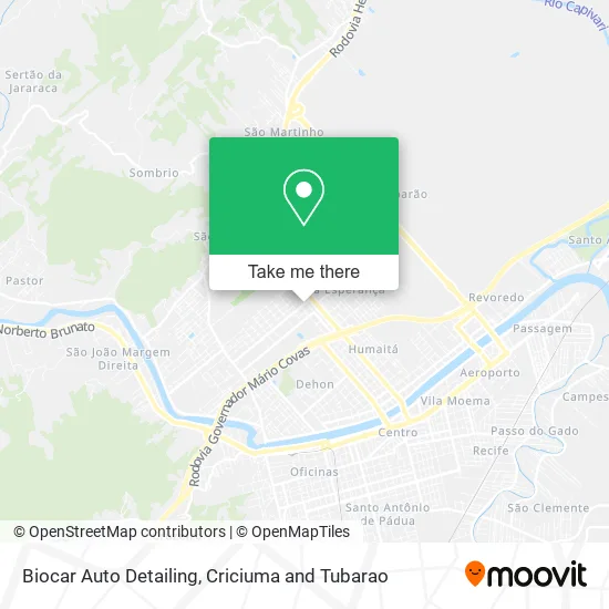 Biocar Auto Detailing map