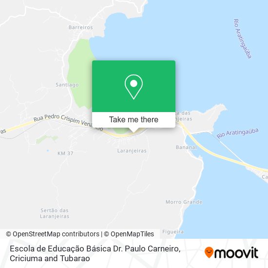Escola de Educação Básica Dr. Paulo Carneiro map