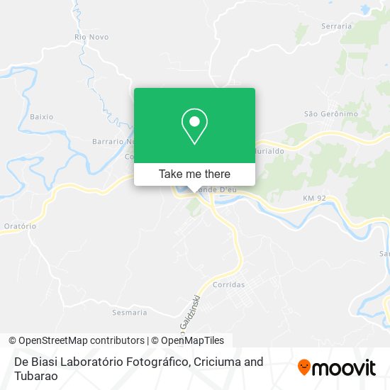 De Biasi Laboratório Fotográfico map