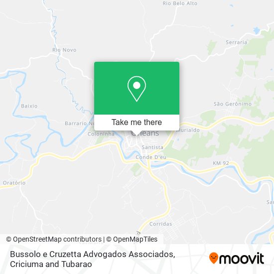 Bussolo e Cruzetta Advogados Associados map
