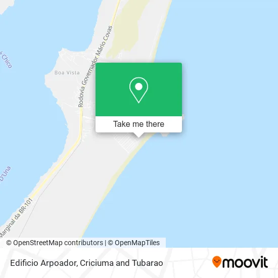 Edificio Arpoador map