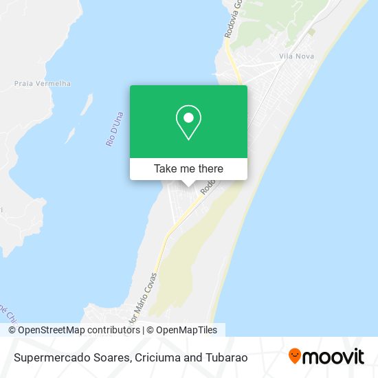 Supermercado Soares map