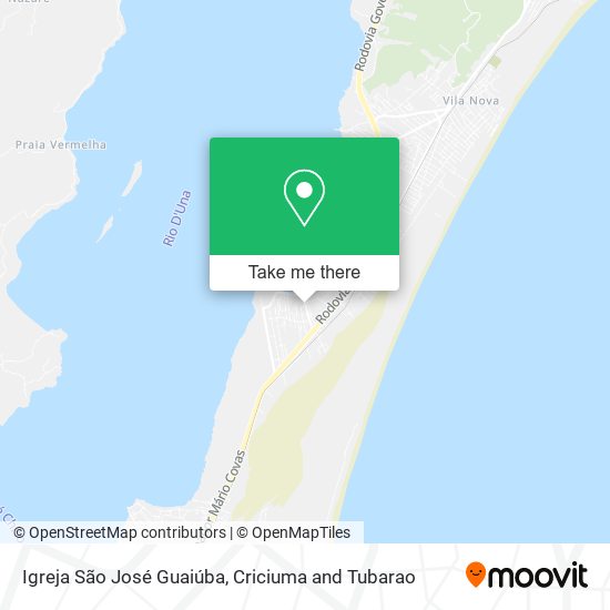 Igreja São José Guaiúba map