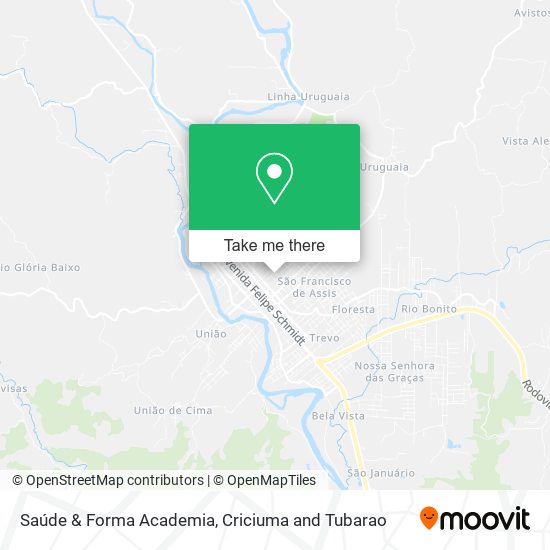Saúde & Forma Academia map