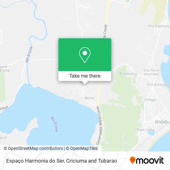 Espaço Harmonia do Ser map