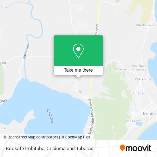 Bookafe Imbituba map