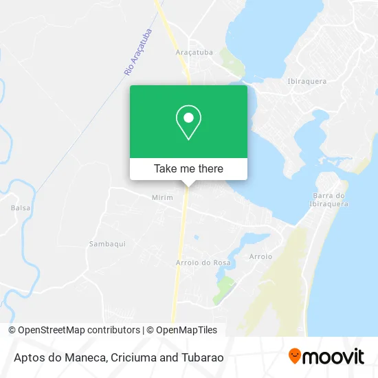 Aptos do Maneca map