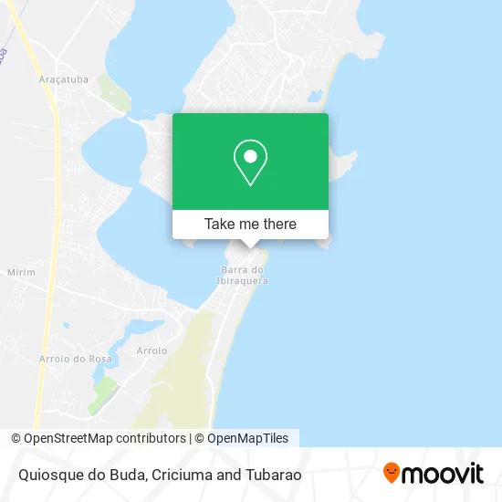 Quiosque do Buda map