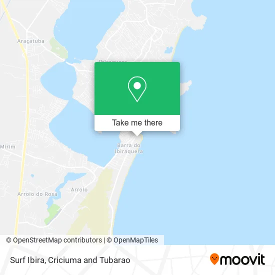 Surf Ibira map