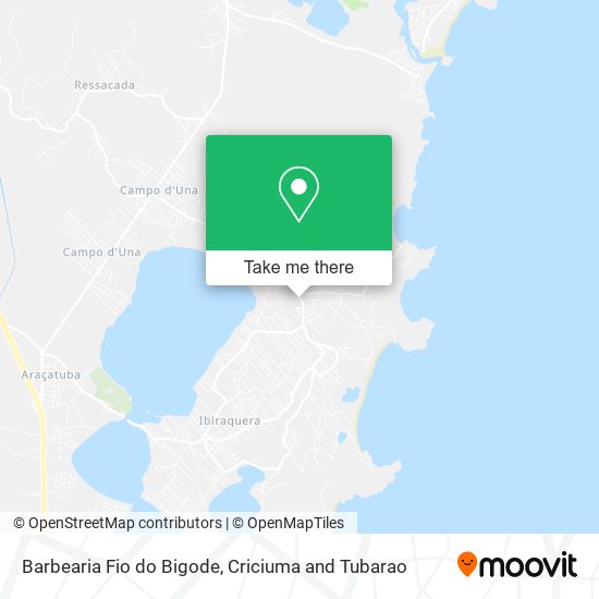 Barbearia Fio do Bigode map