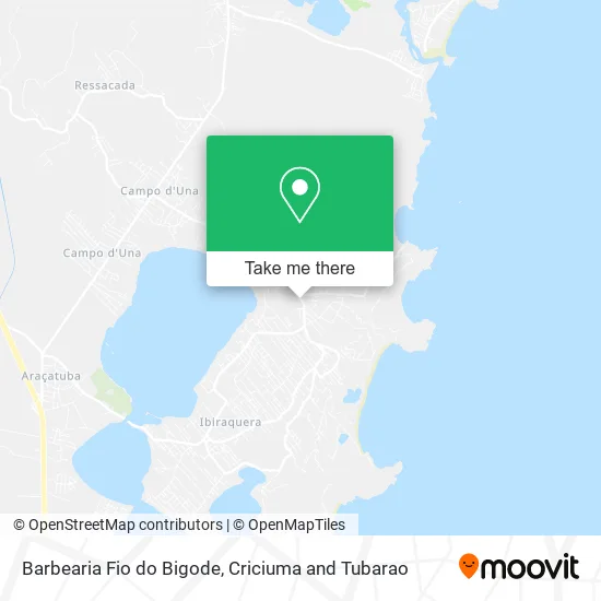 Barbearia Fio do Bigode map