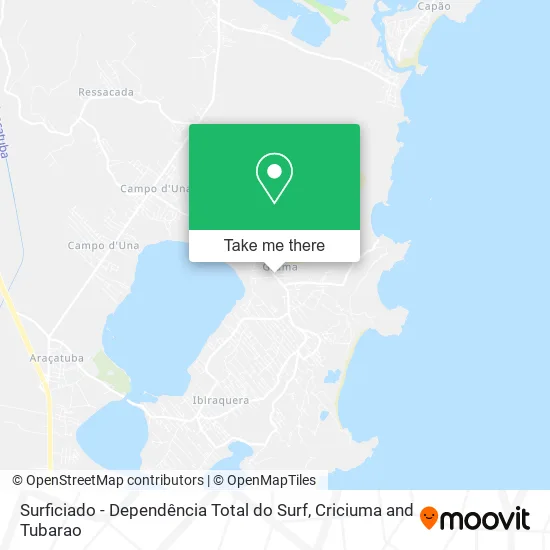 Surficiado - Dependência Total do Surf map