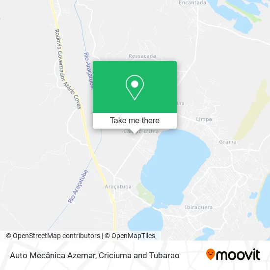 Auto Mecânica Azemar map