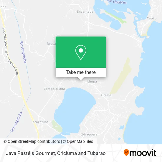 Java Pastéis Gourmet map