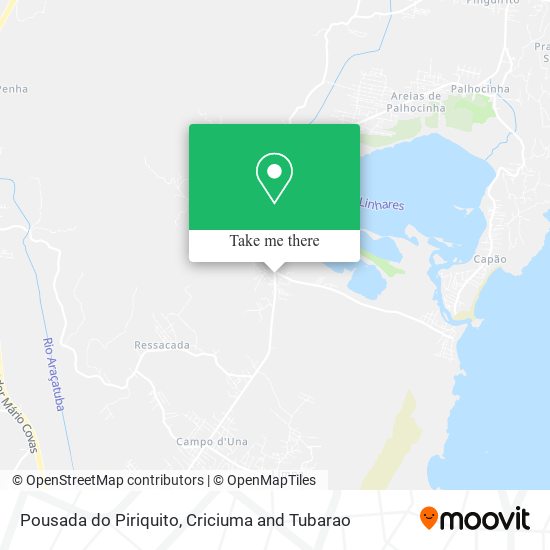 Pousada do Piriquito map