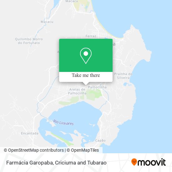 Farmácia Garopaba map