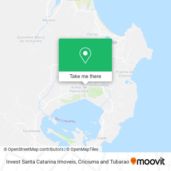 Invest Santa Catarina Imoveis map