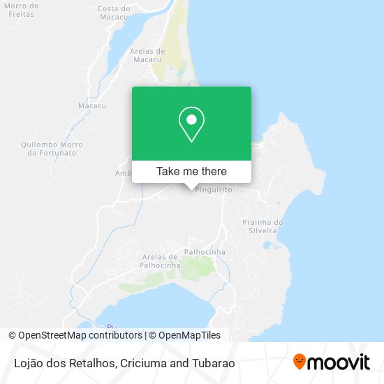 Lojão dos Retalhos map