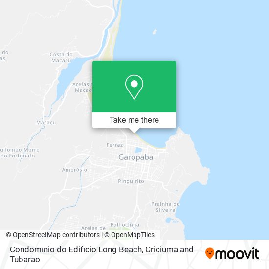 Condomínio do Edifício Long Beach map