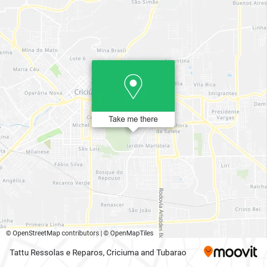 Tattu Ressolas e Reparos map