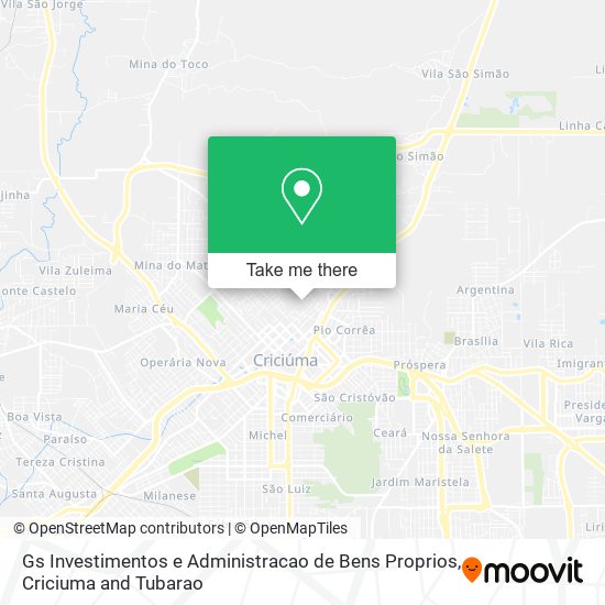 Gs Investimentos e Administracao de Bens Proprios map