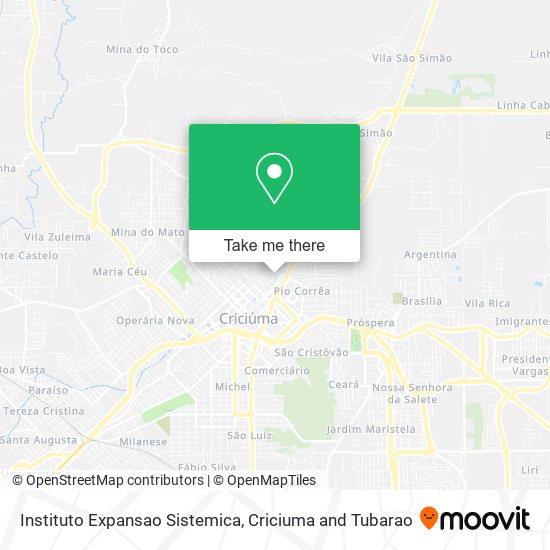 Instituto Expansao Sistemica map