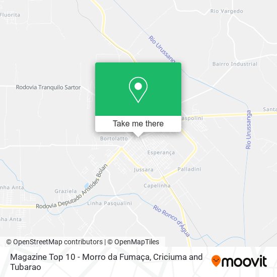 Mapa Magazine Top 10 - Morro da Fumaça