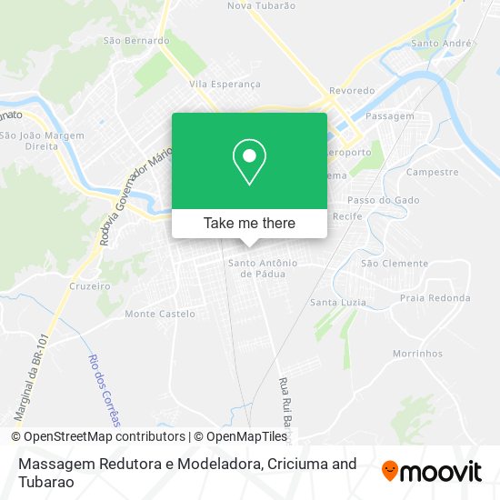 Massagem Redutora e Modeladora map