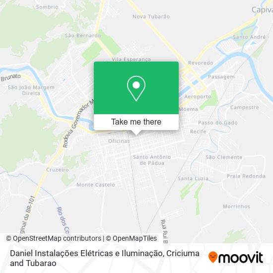 Daniel Instalações Elétricas e Iluminação map