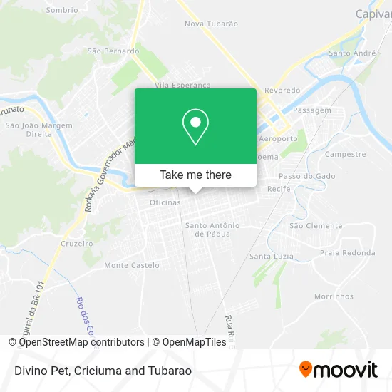 Divino Pet map