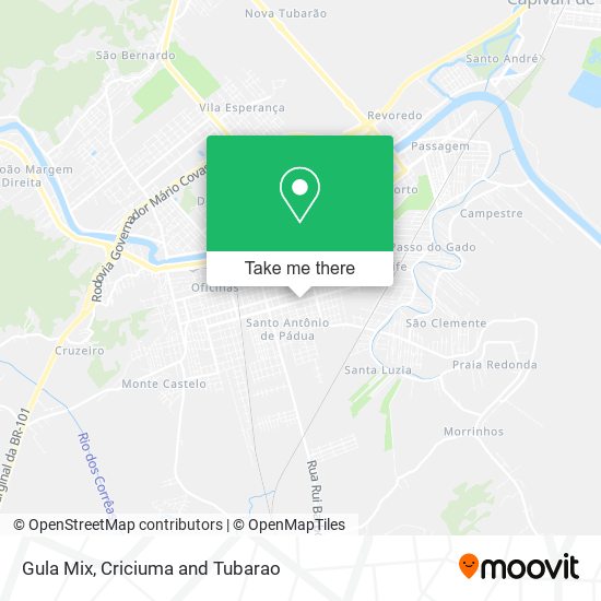 Gula Mix map