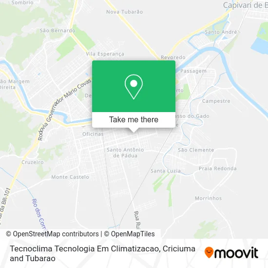 Tecnoclima Tecnologia Em Climatizacao map