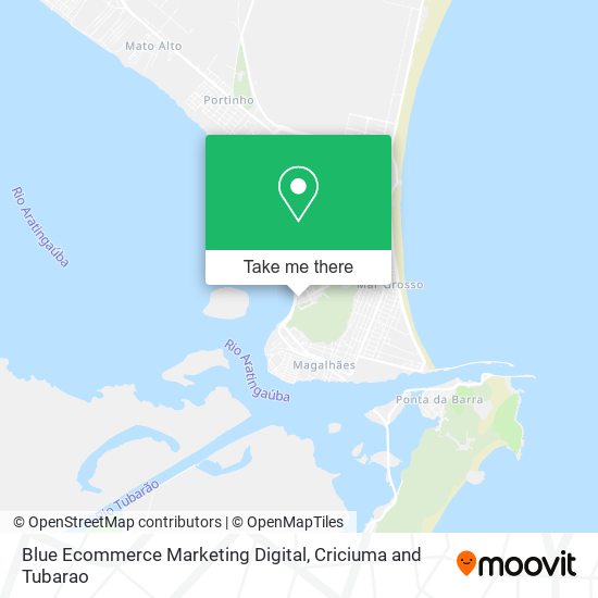 Blue Ecommerce Marketing Digital map