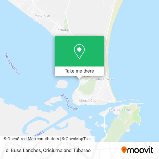 d' Buss Lanches map