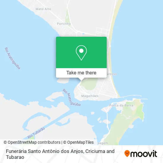 Funerária Santo Antônio dos Anjos map