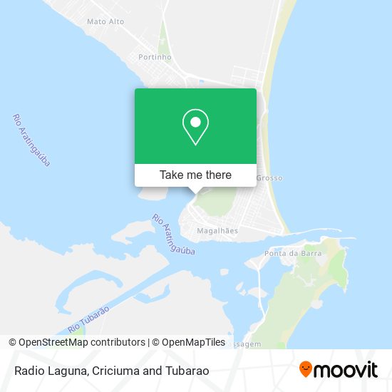 Radio Laguna map