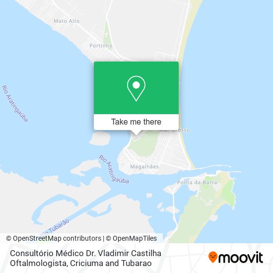 Consultório Médico Dr. Vladimir Castilha Oftalmologista map