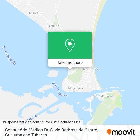 Consultório Médico Dr. Silvio Barbosa de Castro map