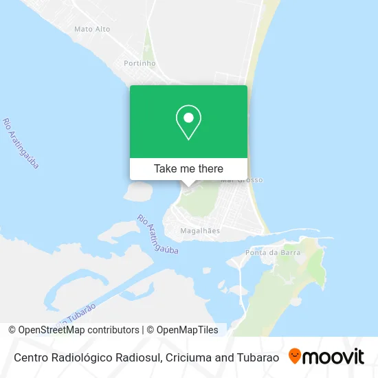 Centro Radiológico Radiosul map