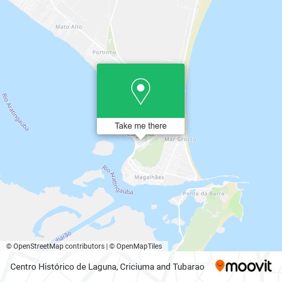Centro Histórico de Laguna map