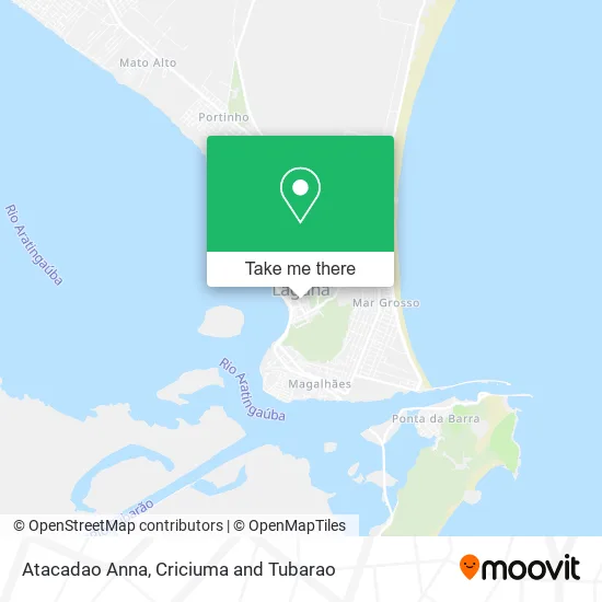 Atacadao Anna map